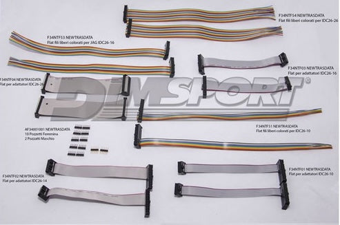 Kit de cables planos New Trasdata -K34NT-S4