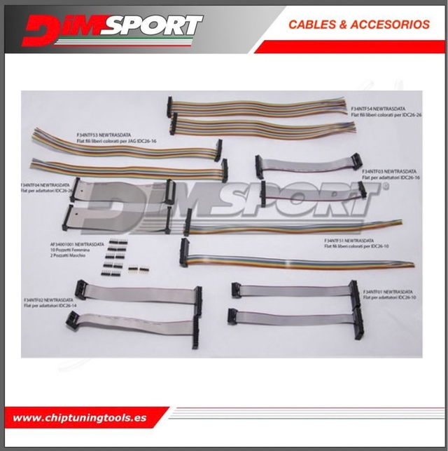 Kit de cables planos New Trasdata Dimsport