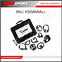 Maletín rígido ABS con set de conectores y cableado marino Dimsport K32MARALL.
