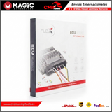 Kit original ECU Mask FLK09 de Magic Motorsport con plantillas de conexión para chiptuning.