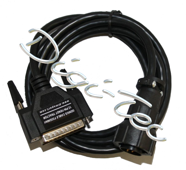 venta Cable conector de diagnóstico FENDT de 12 pines para New Genius Master o Slave de Dimsport. F32GN041