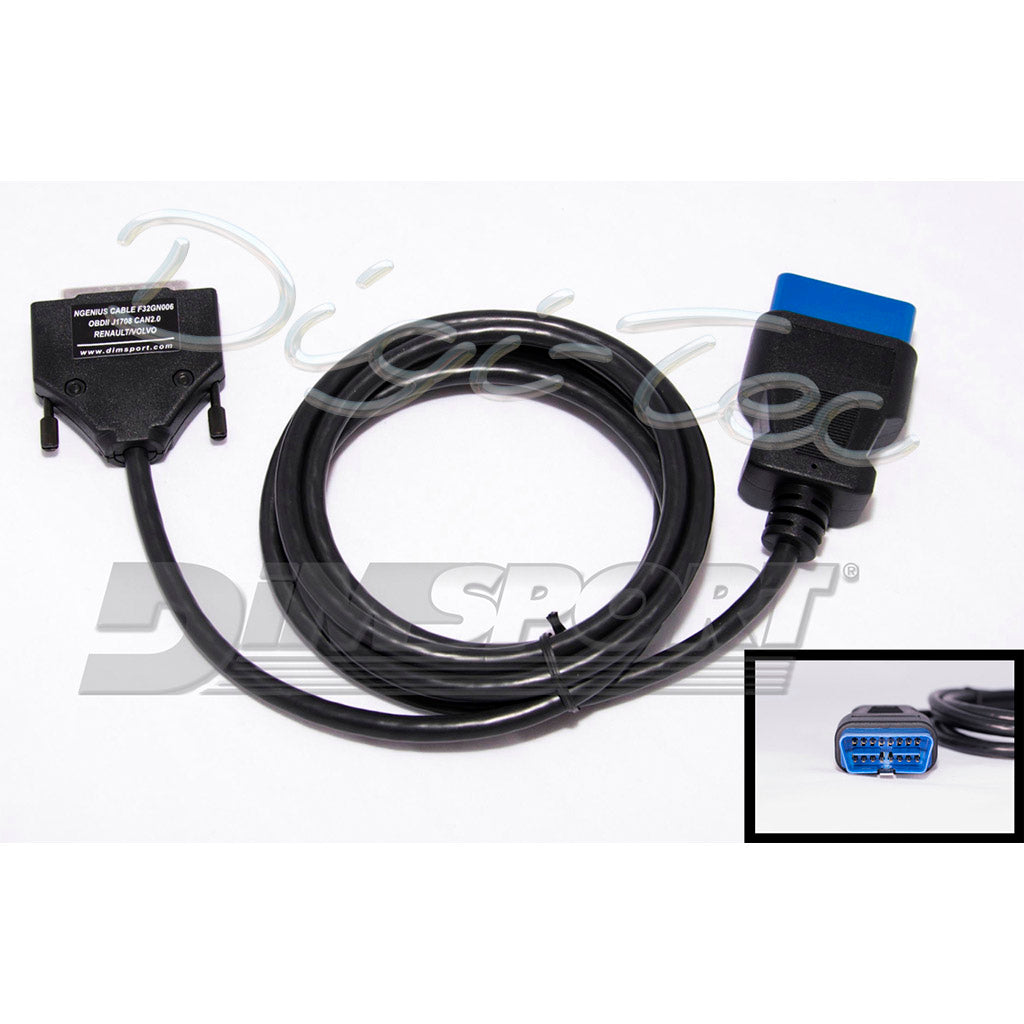 venta Cable conector específico OBDII VOLVO / RENAULT, TRW systems F32GN006 Dimsport
