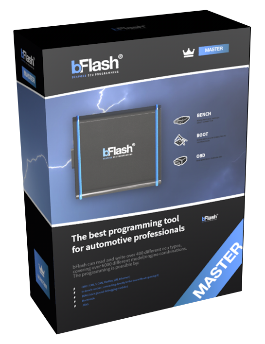 Venta aparato bFlash Master en España para reprogramar centralitas ECU